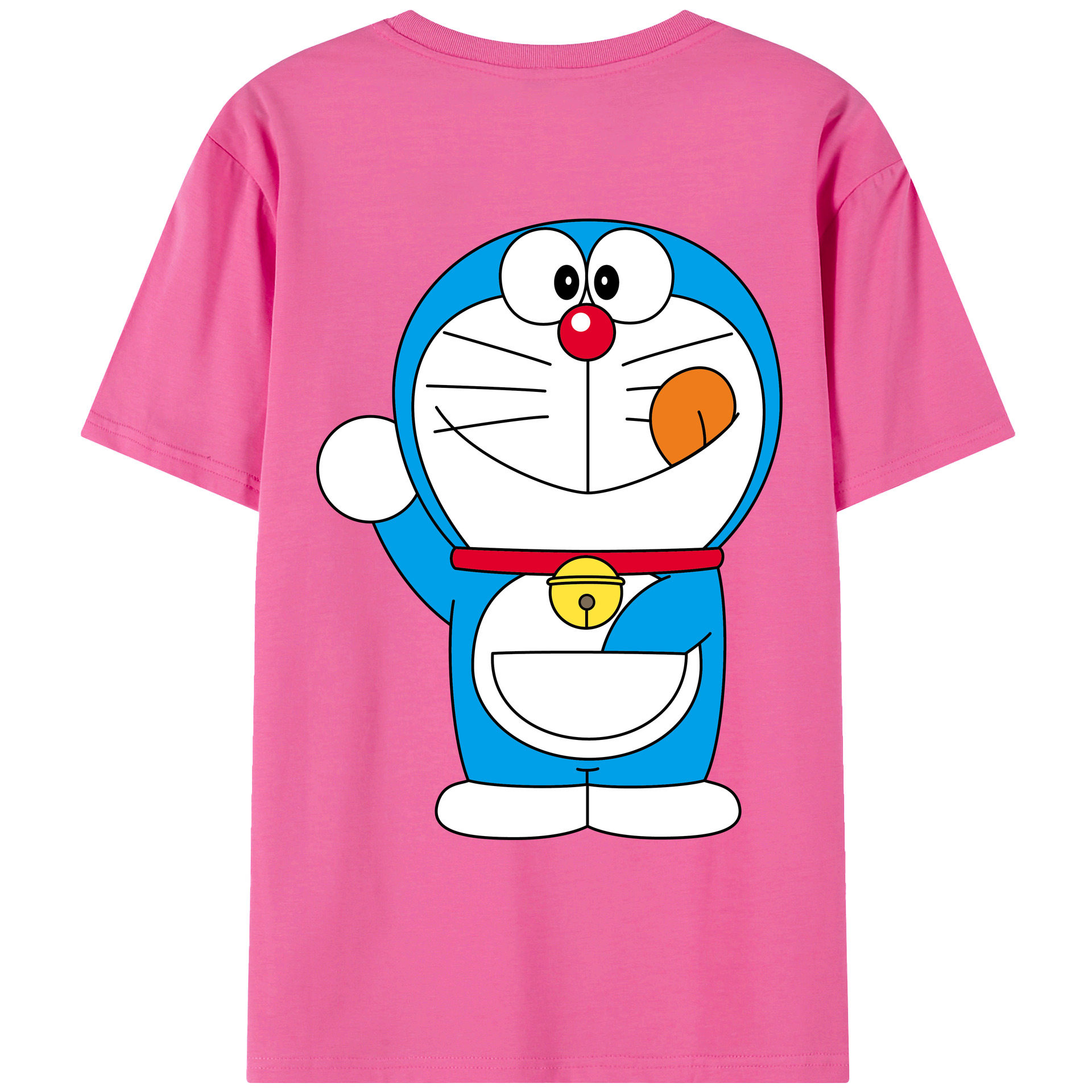 （画像用） ドラえもん Doraemon レディース半袖Tシャツ(バックプリント)